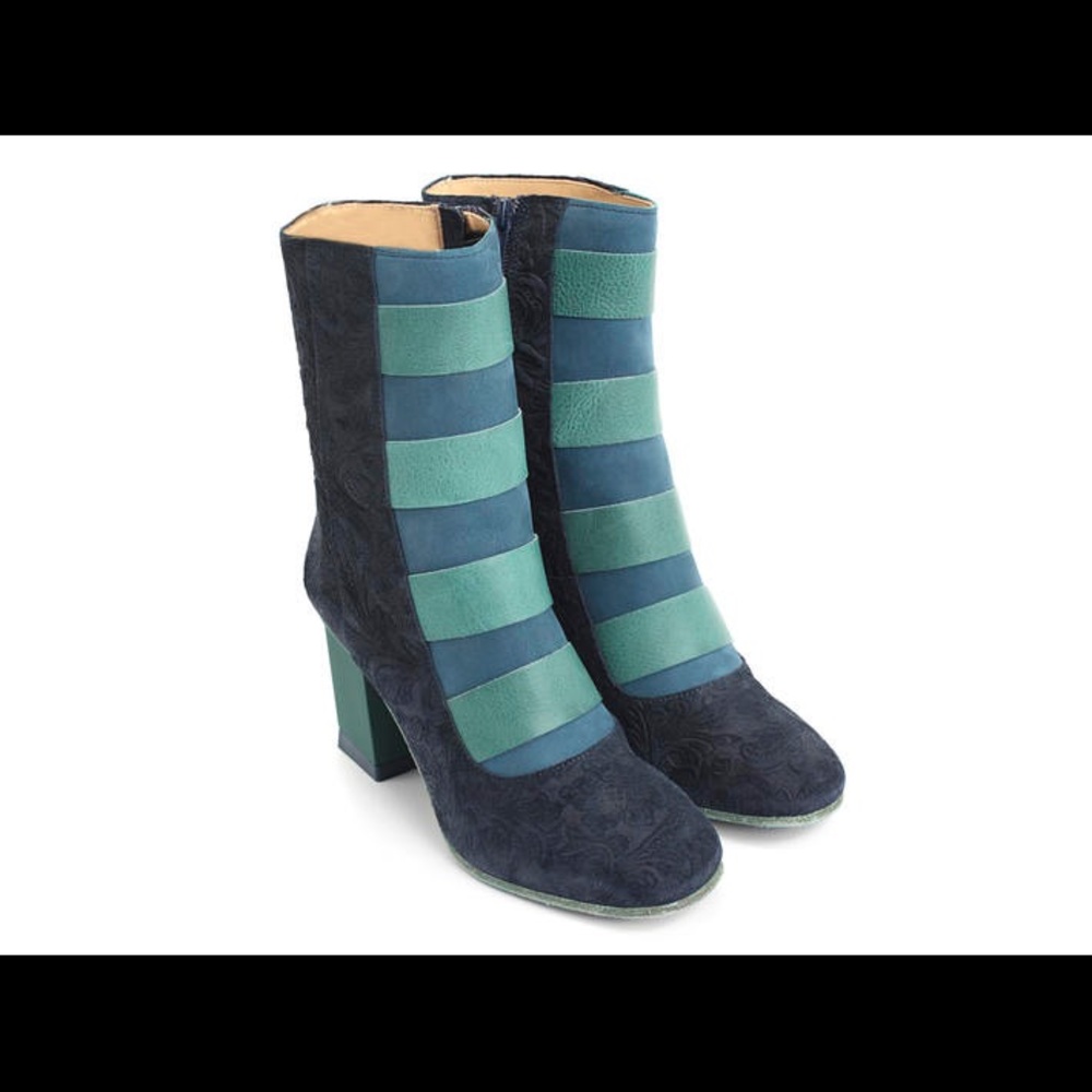 COPY - Fluevog Shoes | Heeled Booties | Debra